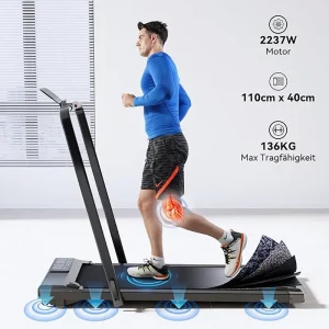 3-in-1 Foldable Walking Treadmill