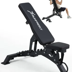 Heavy-Duty Adjustable Weight Bench