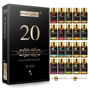 MAYJAM 20-Bottle Essential Oil Set