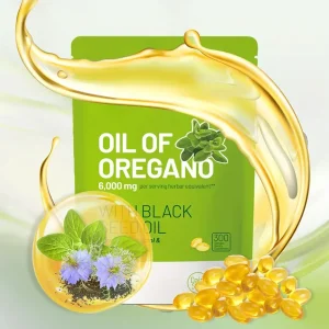 Oil of Oregano with Black Seed Oil Capsules